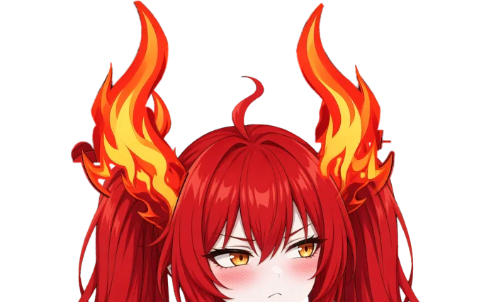 Cindra, Ember Princess portrait design